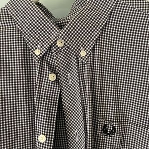 Fred Perry button up shirt / a few discolorations